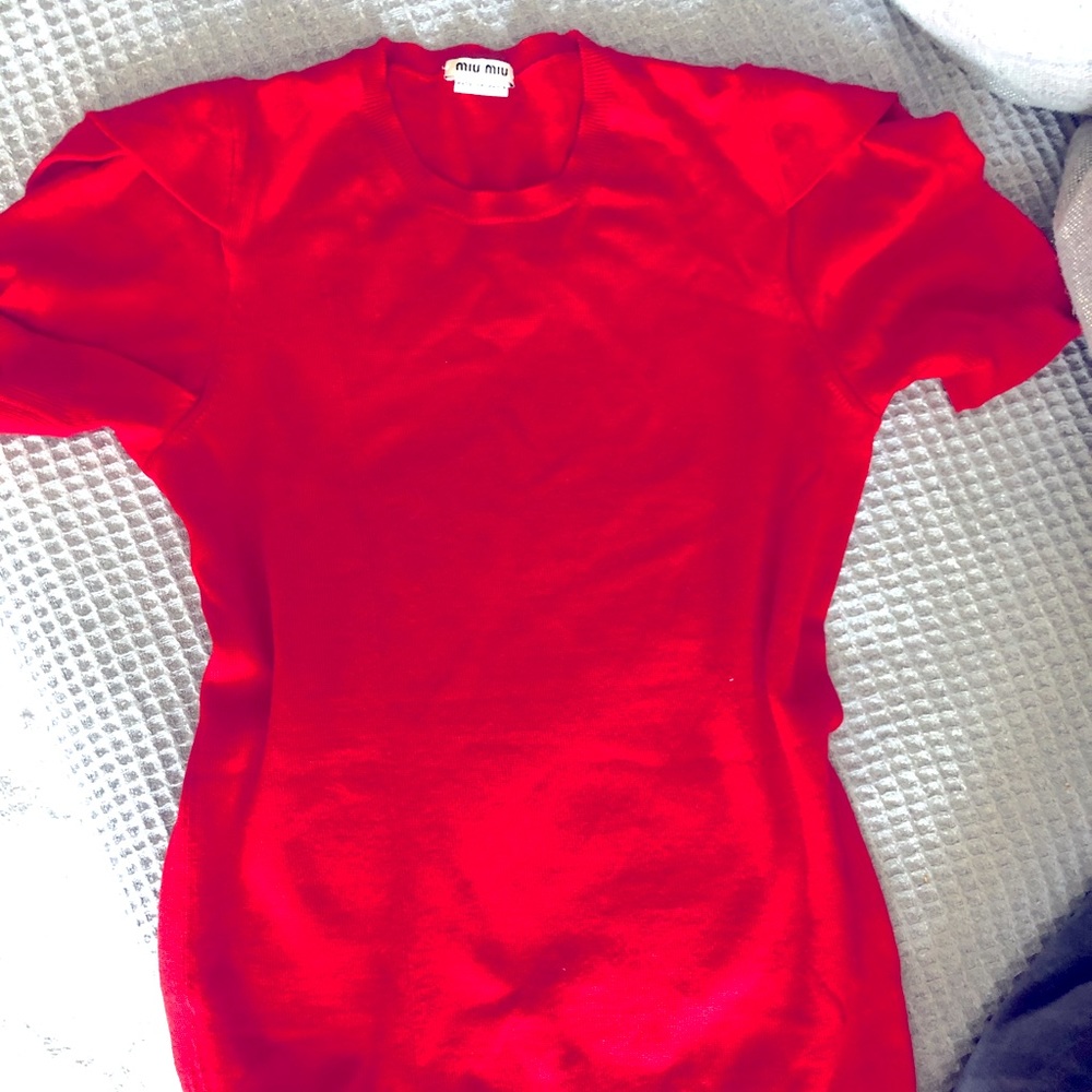 Used MIU MIU top